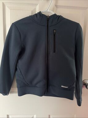 abercrombie kids Navy Full-Zip Hooded Sweater/Jacket